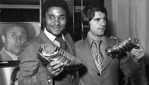 Eusebio ir Gerdas Muelleris 1973 m.