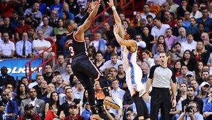 Dwyane'as Wade'as ir Jeremy Lambas