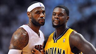 LeBronas Jamesas ir Lance'as Stephensonas