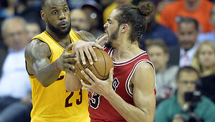 LeBronas Jamesas ir Joakimas Noah