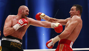 Tysono Fury ir Vladimiro Klyčko kova