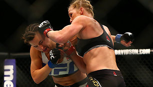 Holly Holm ir Miesha Tate kova