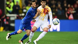 Alessandro Florenzi ir Alvaro Morata