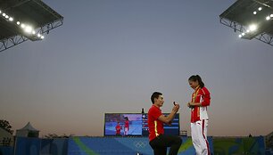 Pir&scaron;lybos ant Rio 2016 podiumo