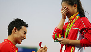 Pir&scaron;lybos ant Rio 2016 podiumo