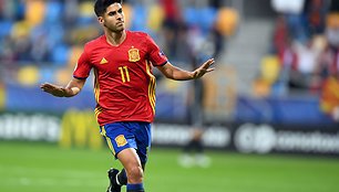 Marco Asensio pelnė tris įvarčius