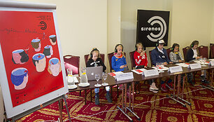 Teatro festivalio "Sirenos" pristatymo konferencija