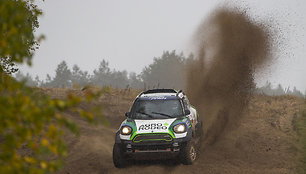 Vaidoto Žalos ir Sauliaus Jurgelėno „Mini John Cooper Works Rally“