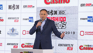 Bushido Heros 2019 kovotojų svėrimo ceremonija
