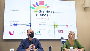 Festivalio SOSTINĖS DIENOS 2020 spaudos konferencija