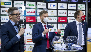 Karaliaus Mindaugo taurės burtų traukimo ceremonija