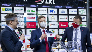 Karaliaus Mindaugo taurės burtų traukimo ceremonija