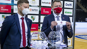 Karaliaus Mindaugo taurės burtų traukimo ceremonija