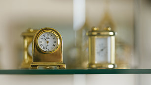 Parodoje demonstruojami įspūdingi laikrodžiai