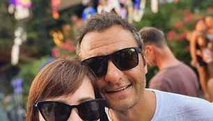 Ieva kartu su vyru Montreux kasmetiniame didžiausiame &scaron;alyje džiazo festivalyje