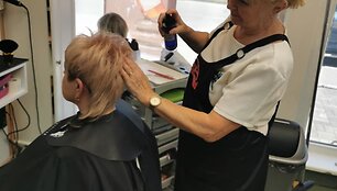 Kirpėja Irena dirba jau daug metų