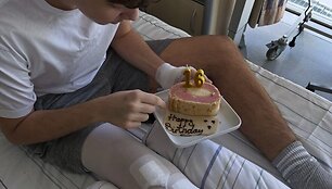 Paauglio Adriano kova už i&scaron;saugotą koją &ndash; tik įsibėgėja
