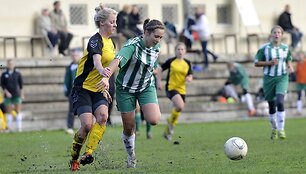 Lietuvos moterų A lyga: &Scaron;iaulių "Gintra-Universtetas" - Vilniaus "Žalgiris" 2:0.