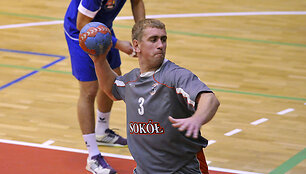 Lietuvos rankinio čempionate sostinės &bdquo;&Scaron;viesa VHC&ldquo; įveikė &Scaron;alčininkų &bdquo;Sokol&ldquo; 38:28