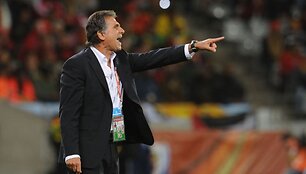 Irano futbolo rinktinės treneris Carlosas Queirozas