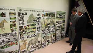 Lietuvos žirginio sporto federacijos jubiliejuje buvo surengta ir paroda.