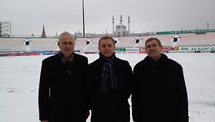 Lietuvos lengvosios atletikos federacijos prezidentas Eimantas Skrabulis vyko į Rusijos miestą Kazanę, kur apžiūrėjo, kaip šis miestas ruošiasi Universiadai.