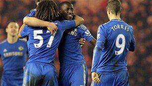  Londono &bdquo;Chelsea&ldquo; futbolininkai FA taurės a&scaron;tuntfinalio rungtynėse įveikė antrajame Anglijos futbolo divizione žaidžiantį &bdquo;Middlesbrough&ldquo; klubą.
