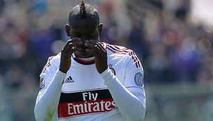 "Milan" puolėjas Mario Balotelli