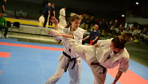 Europos kioku&scaron;in karatė čempionate lietuviai pelnė 8 medalius - Rita Pivoriūnaitė