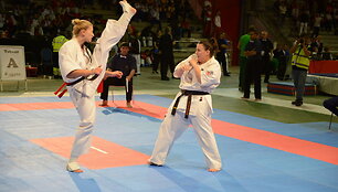 Europos kioku&scaron;in karatė čempionate lietuviai pelnė 8 medalius