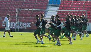 Vilniaus &bdquo;Žalgiris&ldquo; atsakomajai Europos lygos atrankos dvikovai su &bdquo;Saint Patrick's Athletic&ldquo; ekipa Dubline ruo&scaron;ėsi nuo trečiadienio.