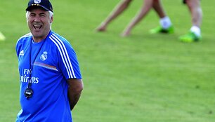 Madrido &bdquo;Real&ldquo; treneris Carlosas Ancelotti