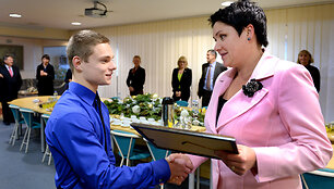  Padėkota Europos jaunimo olimpinio festivalio medalininkams 