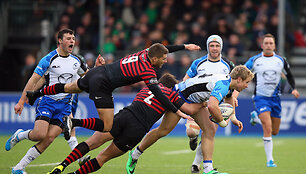  Akimirkos i&scaron; &bdquo;Heineken Cup&ldquo; 6-ojo regbio varžybų turo 