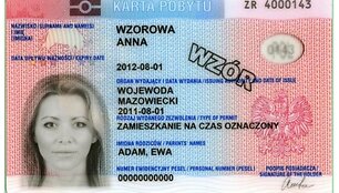Leidimo gyventi Lenkijoje pavyzdys