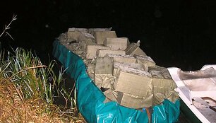 I&scaron; Nemuno i&scaron;trauktos baltarusi&scaron;kos cigaretės