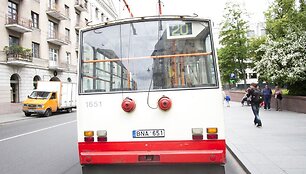Avarija Vilniuje, Vinco Kudirkos aik&scaron;tės stotelėje