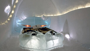 Ledo vie&scaron;butis &Scaron;vedijoje &bdquo;Icehotel&ldquo;