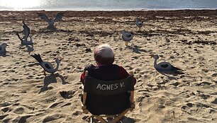 Kadras i&scaron; filmo &bdquo;Agn&egrave;s apie Varda&ldquo; 