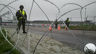 Pratybų „Žaibo kirtis“ antrasis etapas Klaipėdos jūrų uoste