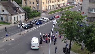 Netoli Vingio parko sumu&scaron;ti du vyrasi