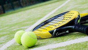 Padelio teniso inventorius /  &bdquo;Padel Lietuva&ldquo; nuotr.