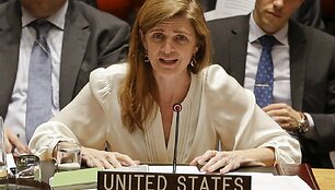 JAV pasiuntinė Jungtinėse Tautose Samantha Power