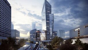&bdquo;Studio Libeskind&ldquo; sukurto &bdquo;k18B&rdquo; projekto vizualizacijos