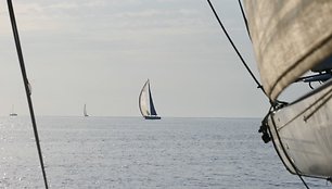 „Ambersail2“ plaukia Palermo-Monte Karlo regatoje