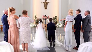 Kauno vicemero Povilo Mačiulio ir Birutės Kurlavičiūtės vestuvės