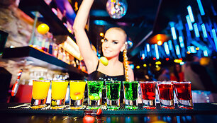 Vakarėlio &bdquo;Mojo Lounge&ldquo; akimirka