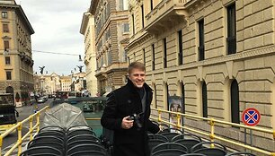 Pauliaus ir Linos Bagdonavičių atostogų akimirka