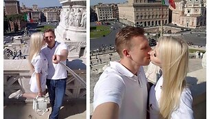 Inga ir Aivaras Stumbrai Romoje