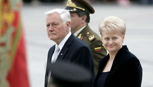 Valdas Adamkus ir Dalia Grybauskaitė